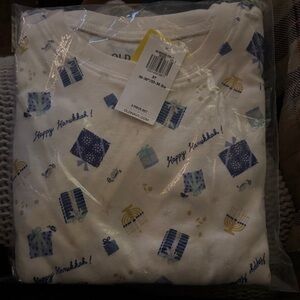 NWT Old Navy Hanukkah Themed Pajama Set